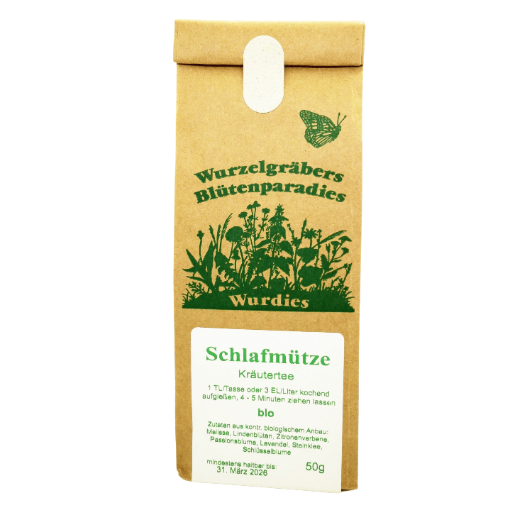Schlafmütze Kräutertee Bio - TeeWurdies Kornkammer Natur