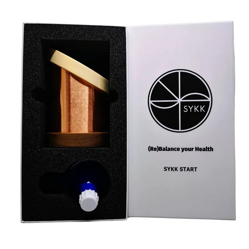 Sykk „Start“ stellt eine handliche Lösung für unterwegs dar. Bild mit Box