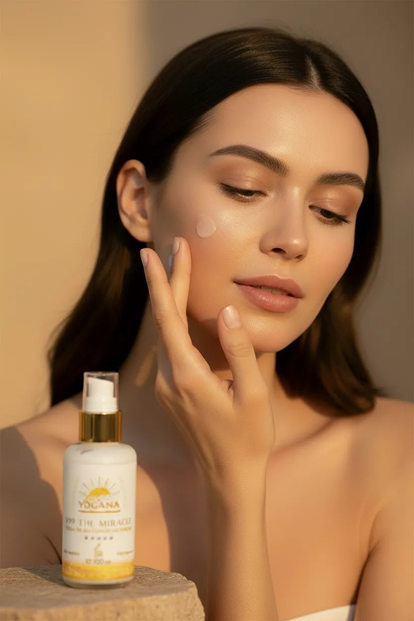 999 The Miracle 100ml Yogana Kornkammer Naturkosmetik Biokosmetik Gesicht Creme Frau Anwendung Schönheit