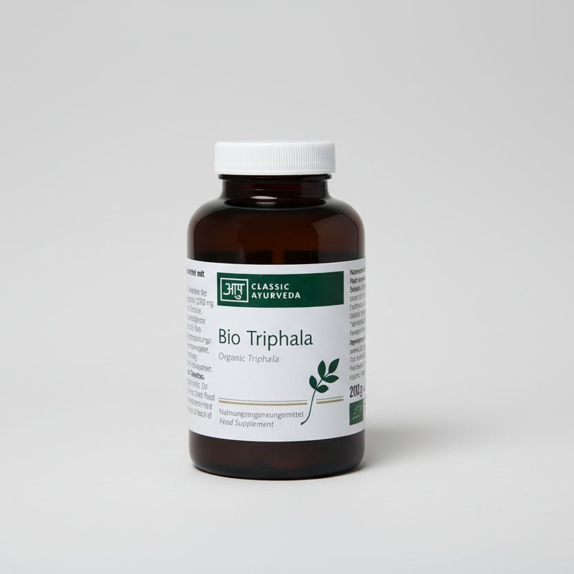 Triphala Bio Tabletten - 200g von Classic Ayurveda - NahrungsergänzungClassic Ayurveda Kornkammer Natur