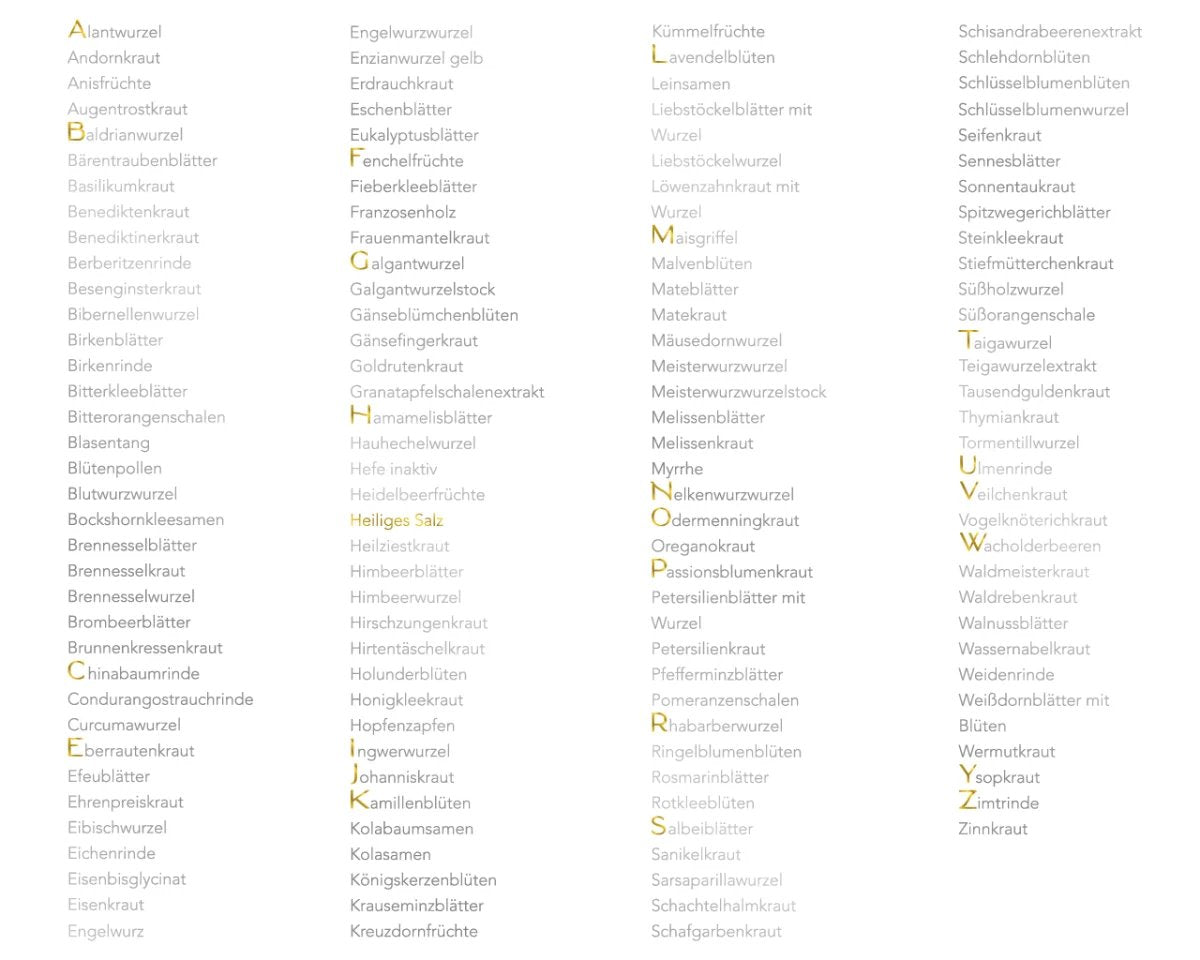 Gnulieh Kräuter Auszug