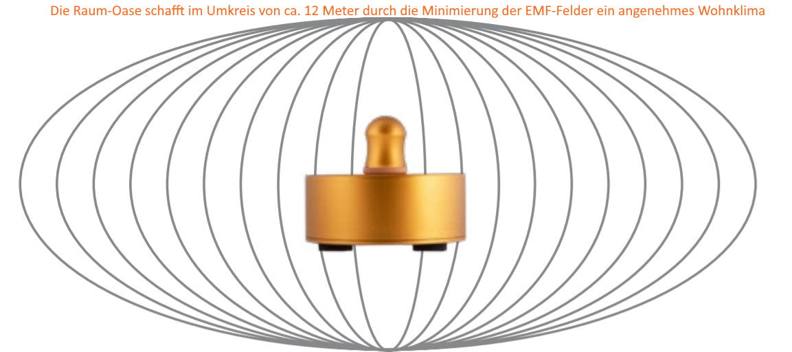 Quintalis Wohlbefinden Natur Haus schlechtem Schlaf, Nervosität, Juckreiz, Verspannungen u.v.m. Elektrosmog Kornkammer Natur Roombalance Raum Balance Raum Oase 3