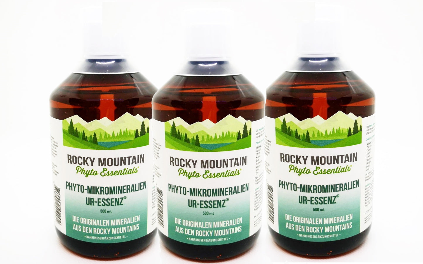 3 x 500ml Phyto Mikromineralien Ur Essenz