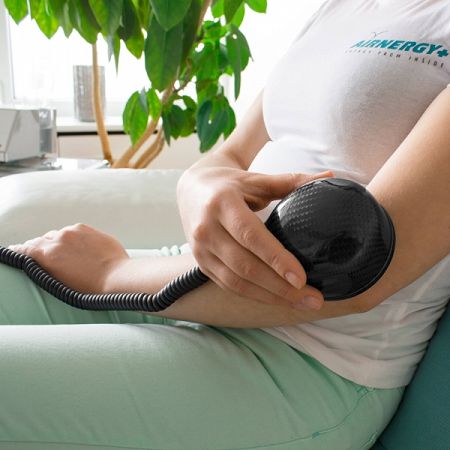 Airnergy Stream Wohlbefinden Schmerzen Tiere Körper Knochen Gelenke Hand Hüfte Fuß Frau Entzündung Bewegung Vitalisator
