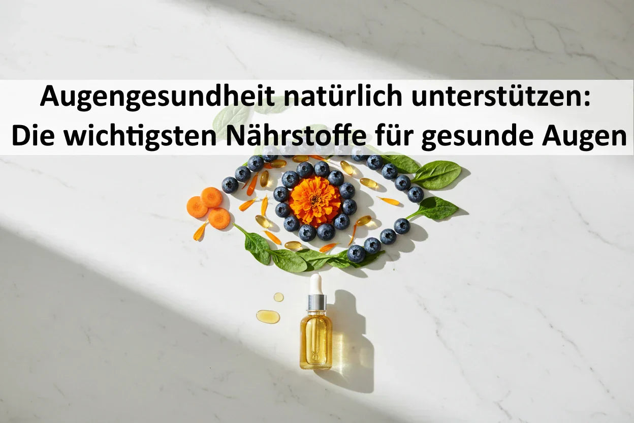 Augengesundheit natürlich unterstützen: Die wichtigsten Nährstoffe für gesunde Augen