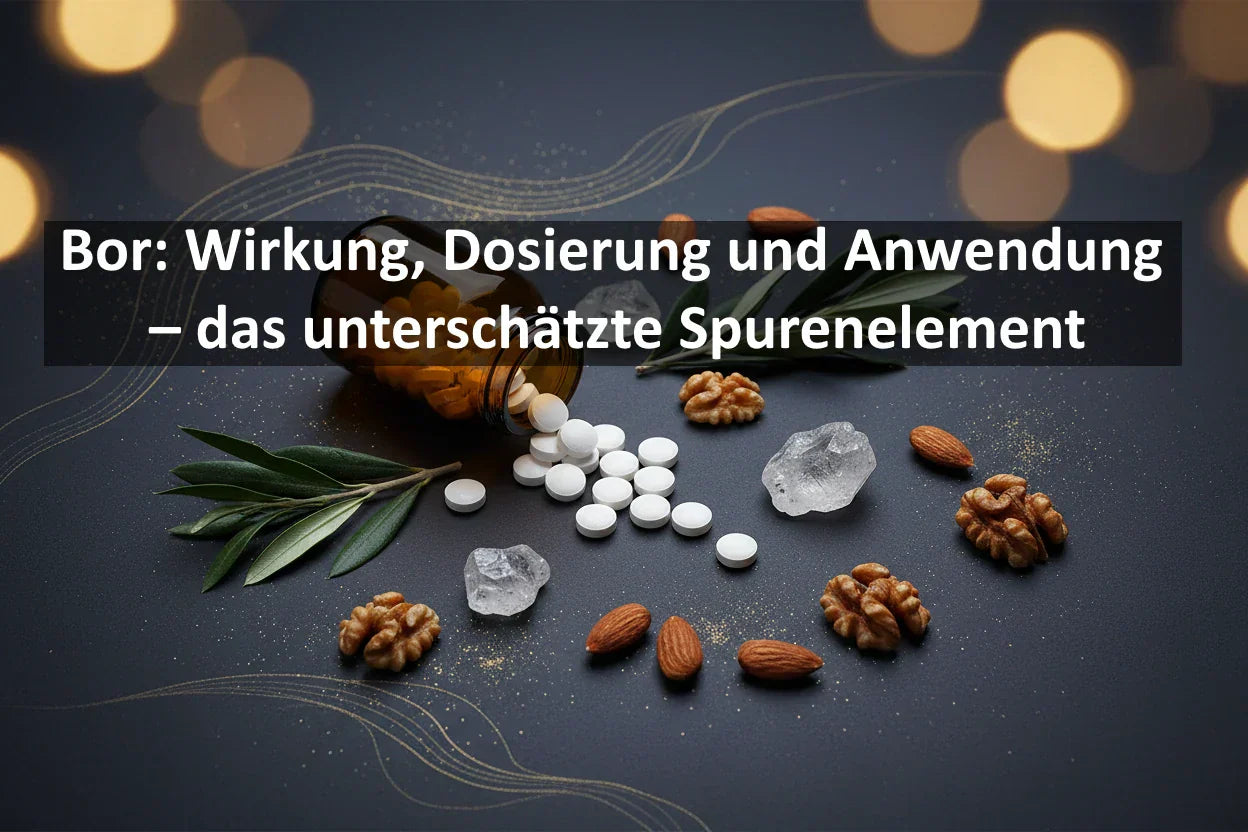 Bor: Wirkung, Dosierung und Anwendung – das unterschätzte Spurenelement