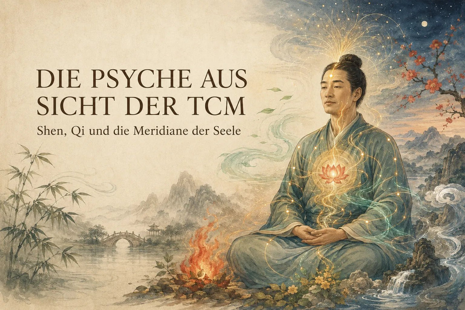 Die Psyche aus Sicht der TCM – Shen, Qi und die Meridiane der Seele