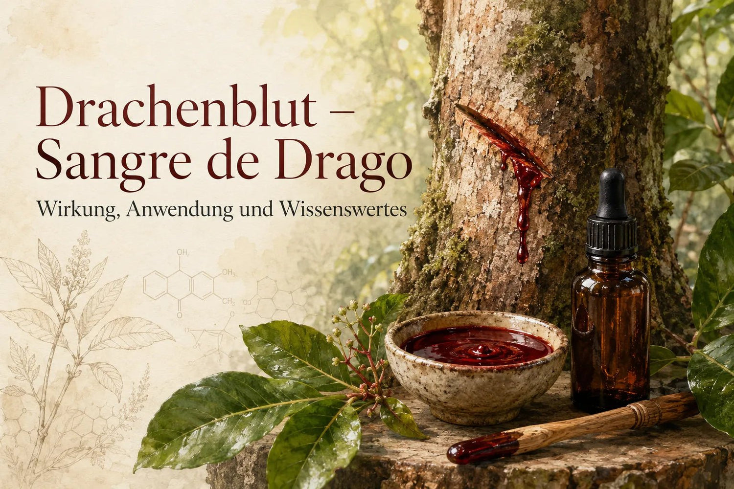 Drachenblut – Sangre de Drago Wirkung, Anwendung und Wissenswertes