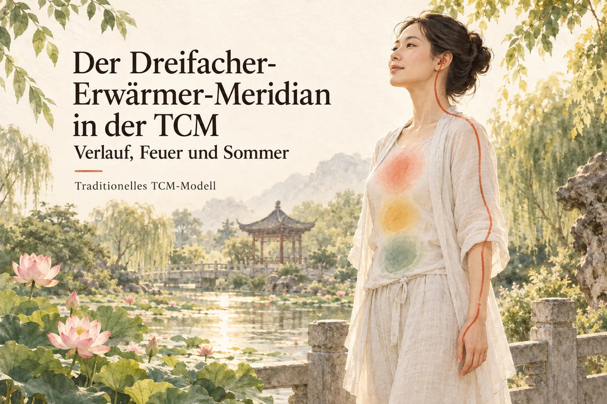 Der Dreifacher-Erwärmer-Meridian in der TCM: Verlauf, Feuer und Sommer