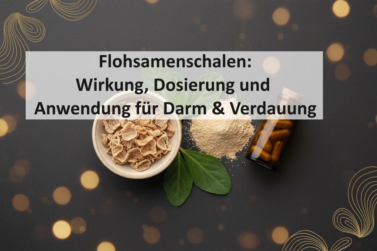 Flohsamenschalen: Wirkung, Dosierung und Anwendung für Darm & Verdauung - Kornkammer Natur