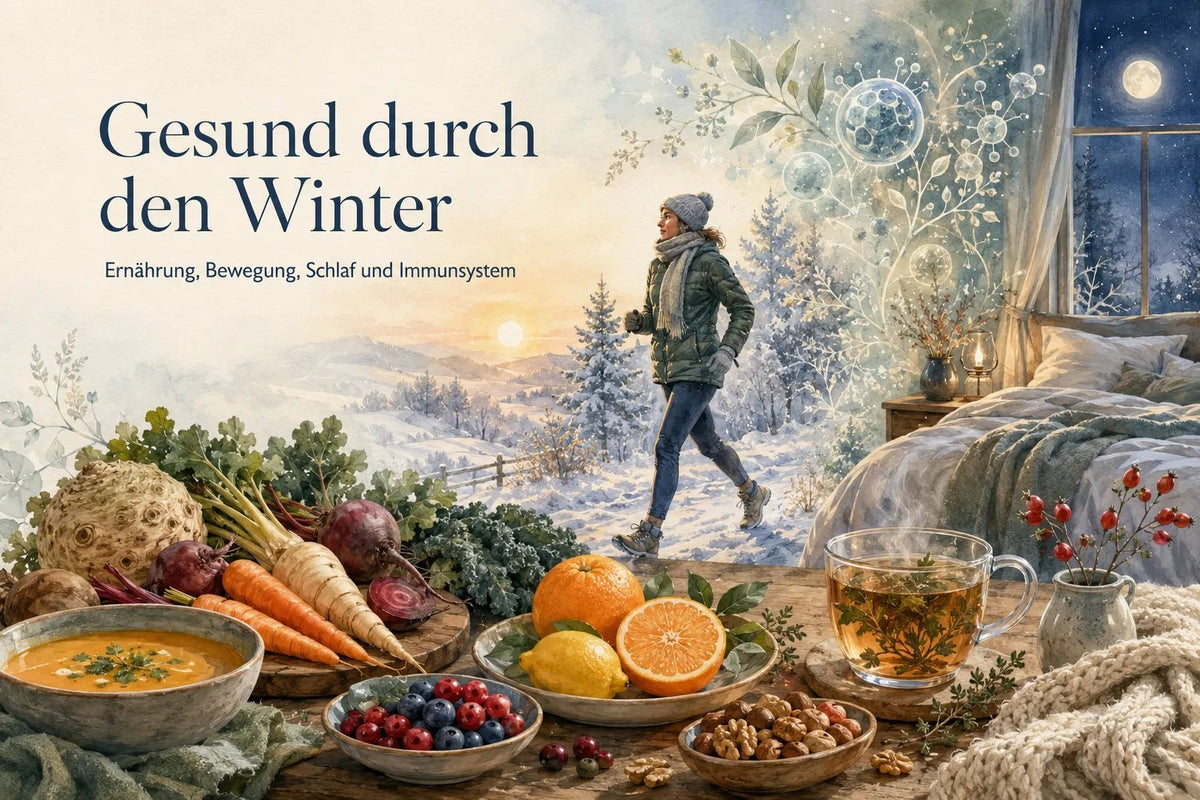 Gesund durch den Winter: Ernährung, Bewegung, Schlaf und Immunsystem