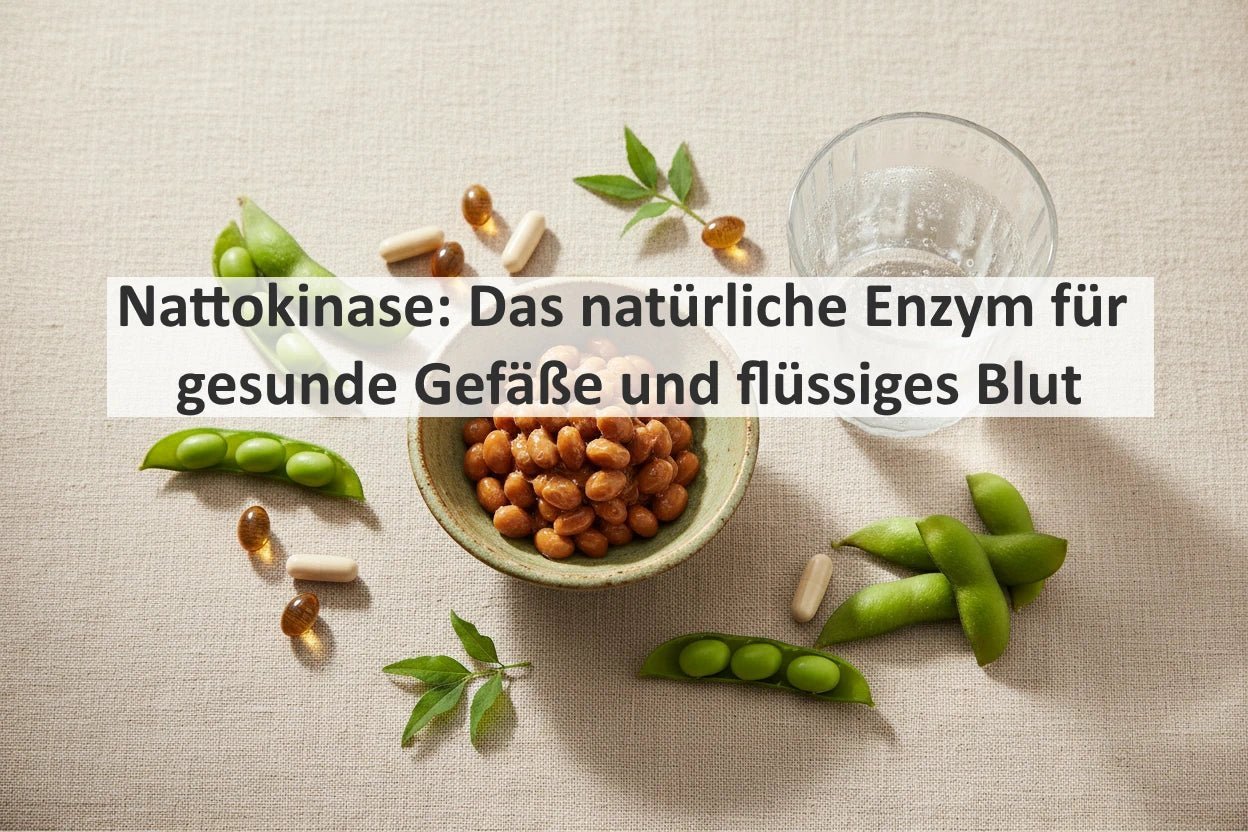 Nattokinase: Das natürliche Enzym für gesunde Gefäße und flüssiges Blut - Kornkammer Natur