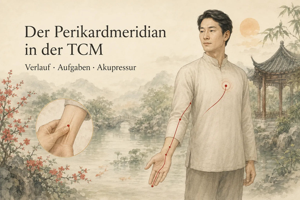 Der Perikardmeridian in der TCM: Verlauf, Aufgaben und Akupressur