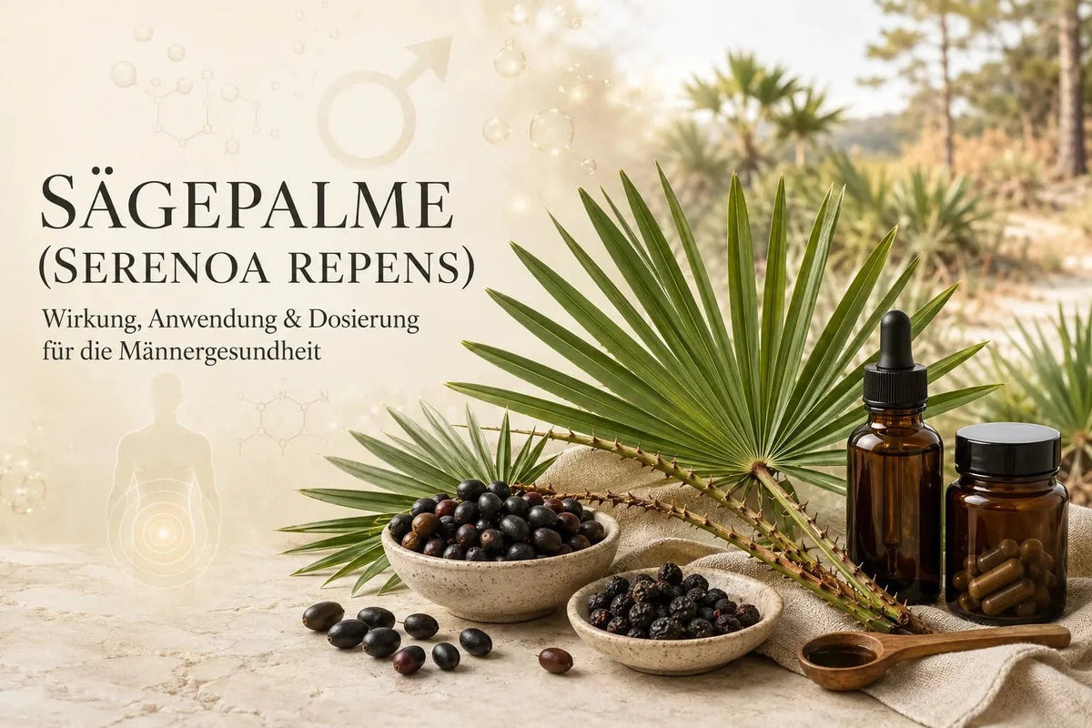 Sägepalme (Serenoa repens): Wirkung, Anwendung & Dosierung für die Männergesundheit
