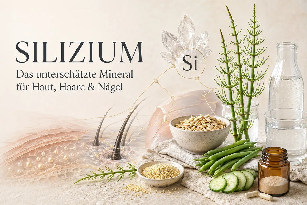 Silizium – Das unterschätzte Mineral für Haut, Haare & Nägel