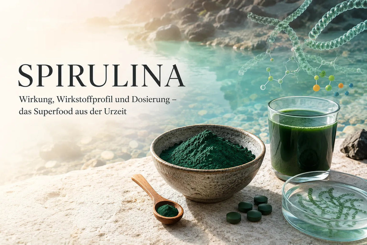 Spirulina: Wirkung, Wirkstoffprofil und Dosierung – das Superfood aus der Urzeit - Kornkammer Natur