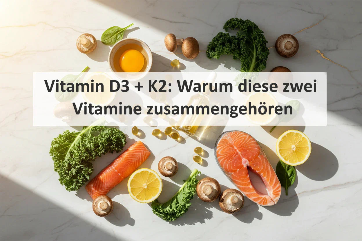 Vitamin D3 + K2: Warum diese zwei Vitamine zusammengehören
