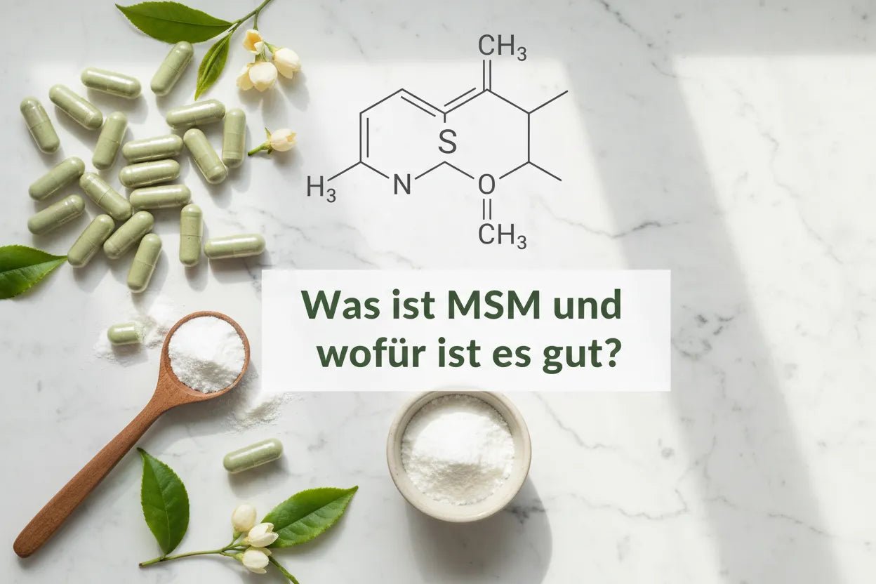 Was ist MSM und wofür ist es gut? Wirkung, Dosierung und Anwendung - Kornkammer Natur