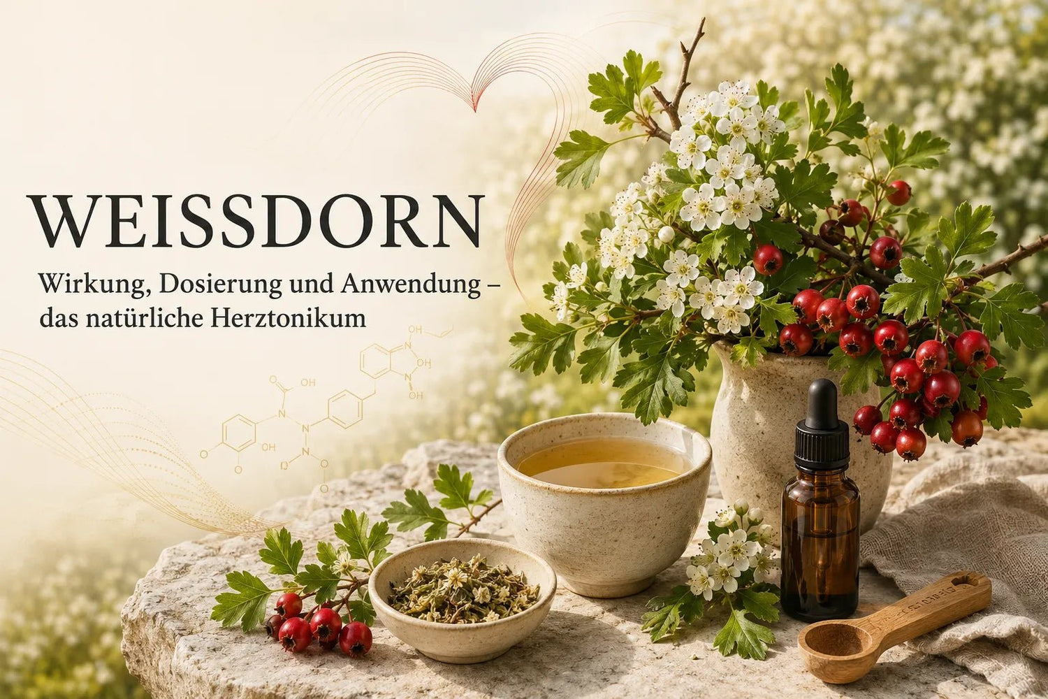 Weißdorn: Wirkung, Dosierung und Anwendung – das natürliche Herztonikum