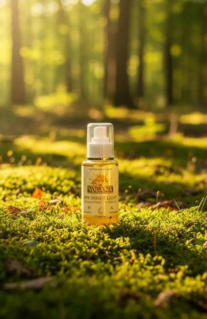 999 Inner Light HA Goldöl (Innere Drüse) - Körperöl/lotion - Yogana - Kornkammer Natur - Moos