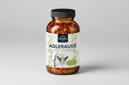 Adlerauge - Nahrungsergänzung für das Auge - 120 Kapseln - von Unimedica Kornkammer Natur