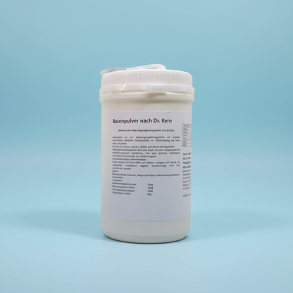 Basenpulver zum Auflösen in Wasser, Natriumhydrogencarbonat, Calciumcitrat, Magnesiumcitrat, Kaliumhydrogencarbonat Studio