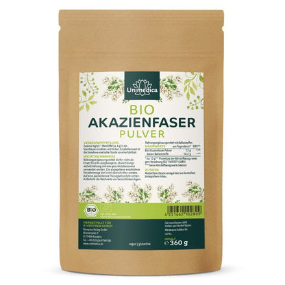 Bio Akazienfaser Pulver von Unimedica - 360 g