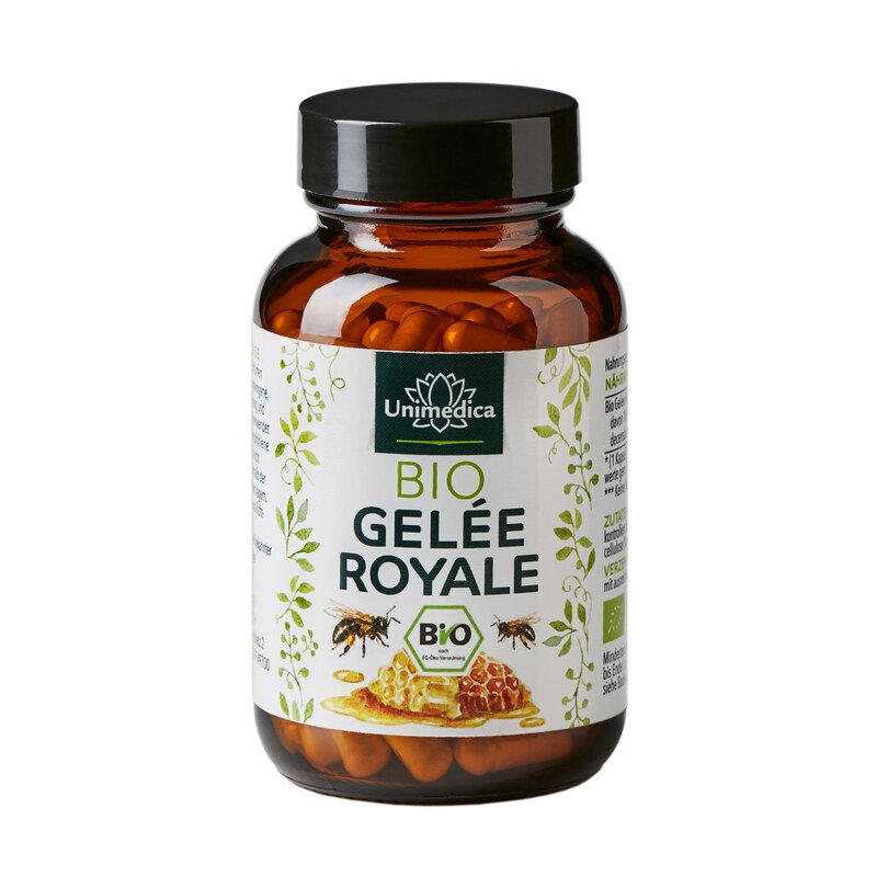 Bio Gelée Royale - 250 mg pro Tagesdosis (1 Kapsel) - 120 Kapseln