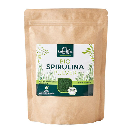 Bio Spirulina Pulver - 500 g - proteinreich