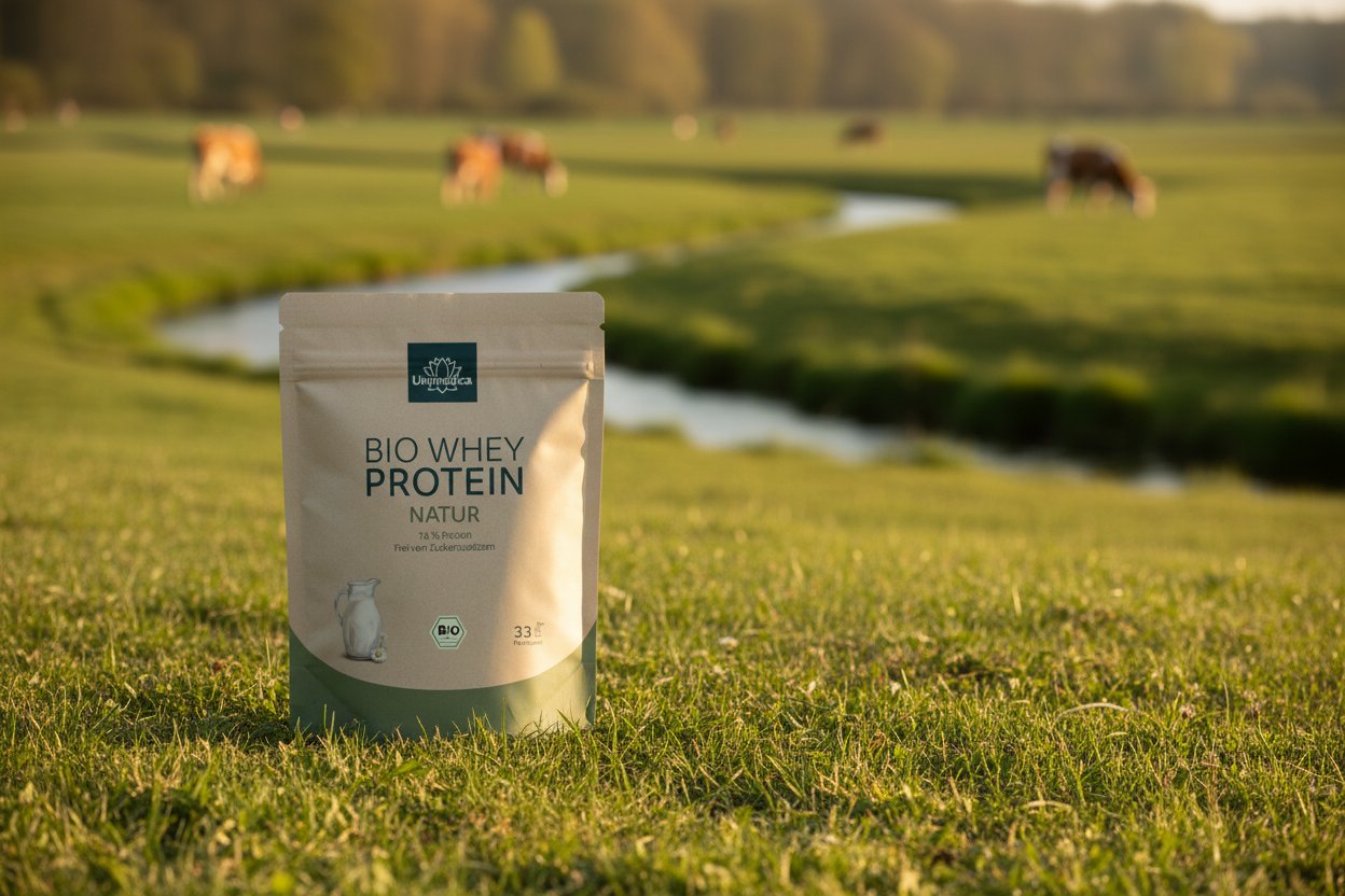 Bio Whey Protein - Natur - 76 % Protein - 1 kg Unimedica Naturild