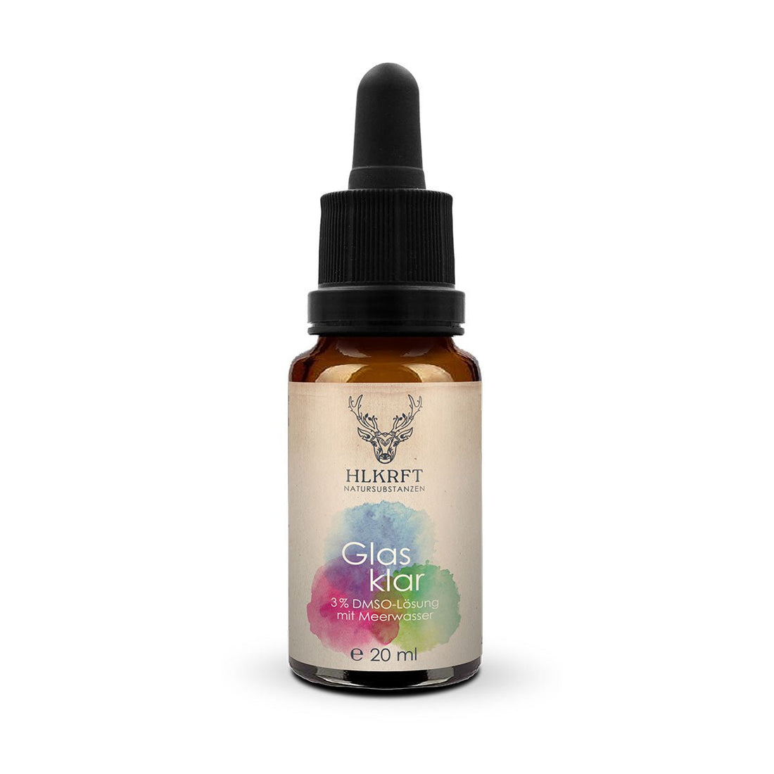 Glasklar - 3% DMSO - Lösung mit Meerwasser 20ml - HaushaltHLKRFT Kornkammer Natur