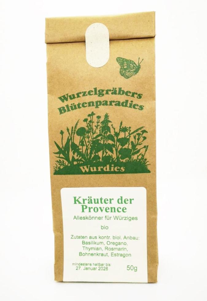 Kräuter der Provence Bio 50g - GewürzeWurdies Kornkammer Natur