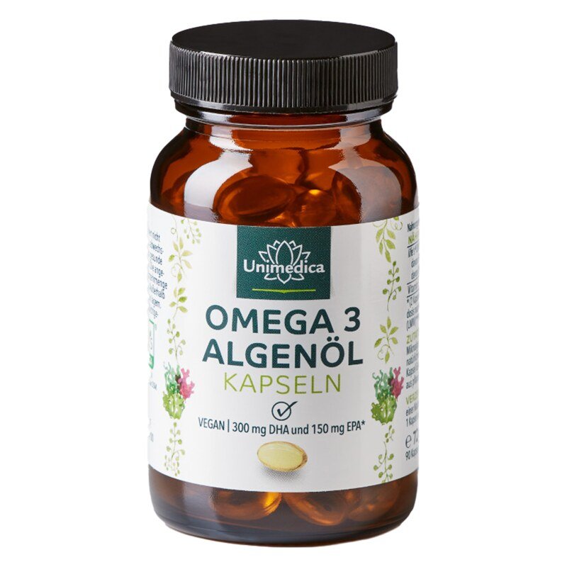 Omega 3 Algenöl 90 Kapseln - Vegan