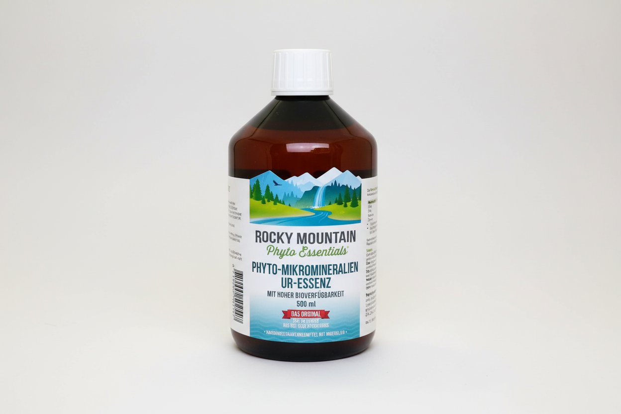 Phyto Mikromineralien Ur Essenz Vitamine Nahrungsergänzung Bio Rocky Mountain Phyto Mikromineralien flüssiges Extrakt aus kolloidalen Mineralien und Spurenelementen Studio