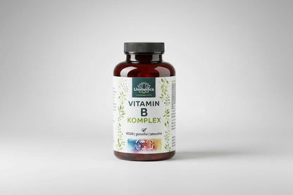 Vitamin B Komplex - hochdosiert - 180 Kapseln Unimedica Kornkammer im Studio