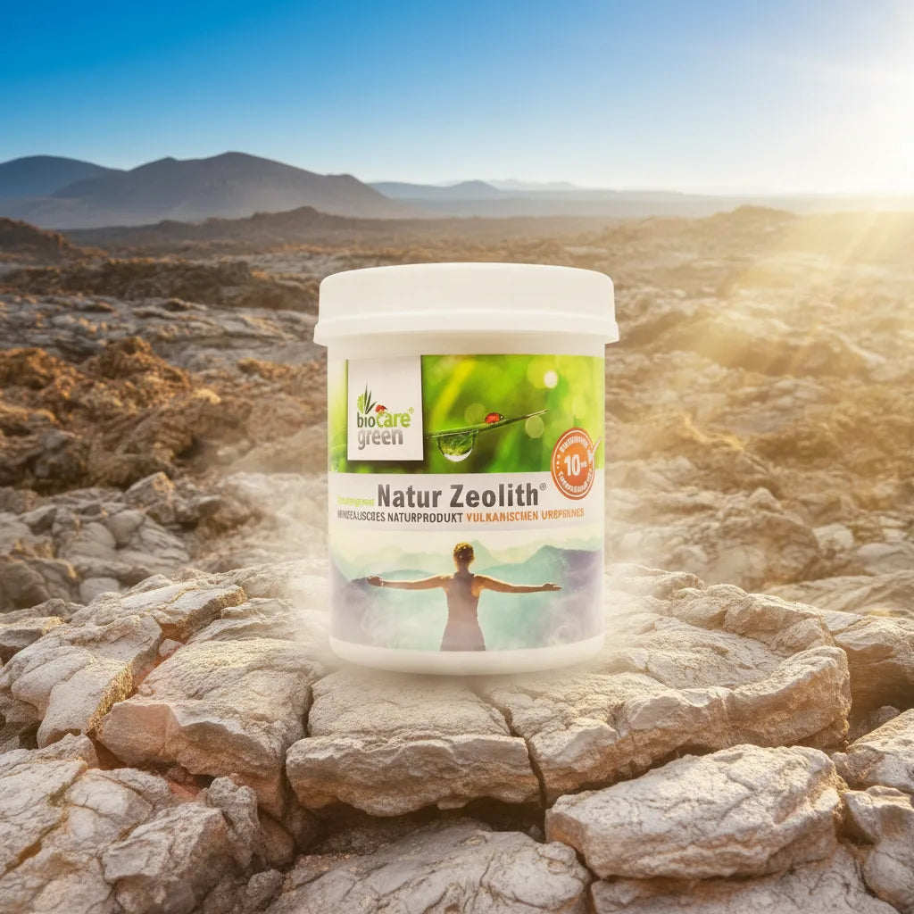Natur Zeolith Biocaregreen 250g 10 mygrogramm fein vermahlen Entschlackung Darm Vulkanisches Urprodukt Biocare Green Mineralien Darmgesundheit Tier 