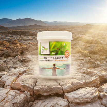 Natur Zeolith Biocaregreen 250g 10 mygrogramm fein vermahlen Entschlackung Darm Vulkanisches Urprodukt Biocare Green Mineralien Darmgesundheit Tier 
