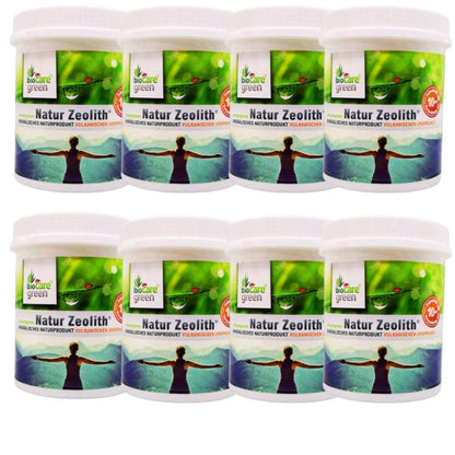 Natur Zeolith Biocaregreen Entschlackung Darm Mensch Vulkanisches Urpordukt Biocare Green Mineralien Darmgesundheit Tier 8x250g
