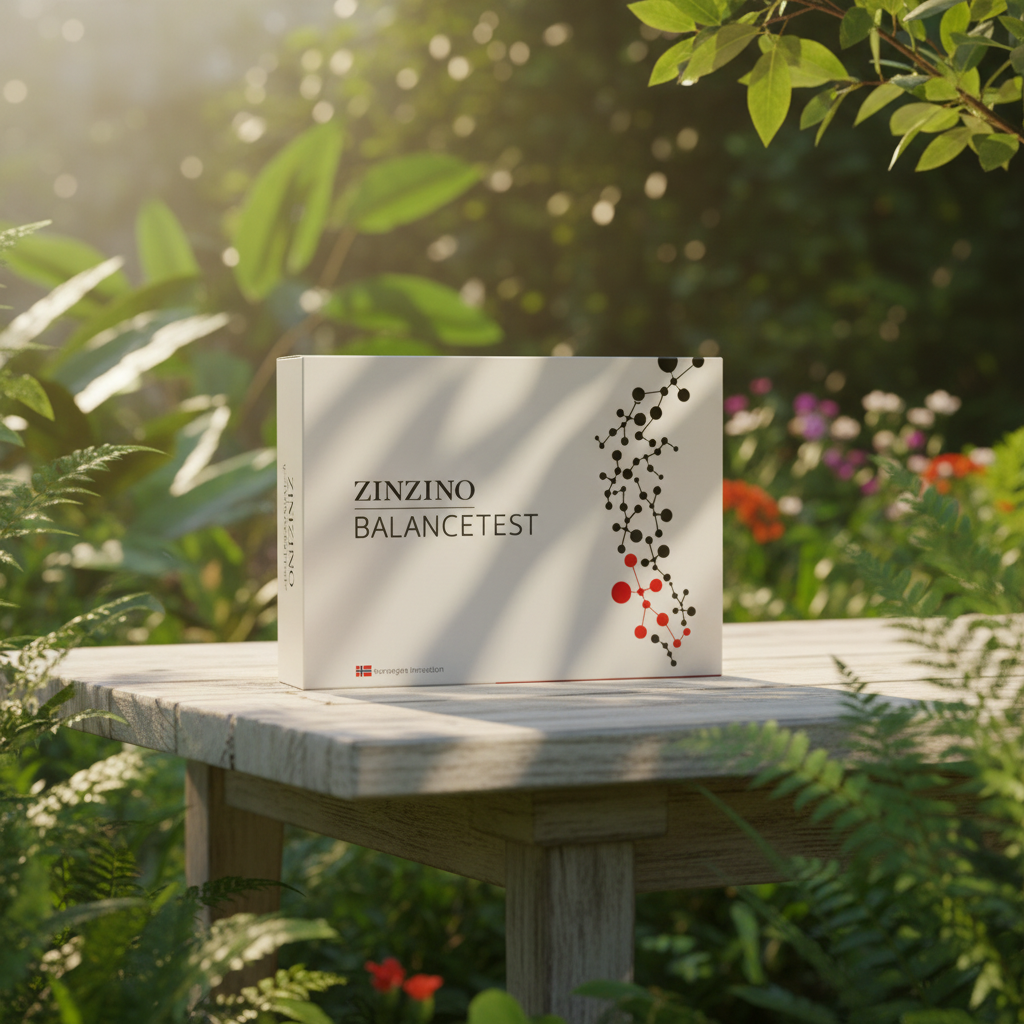 ZinZino BalanceTest - Fettsäuren-Analyse Selbsttest - Packshot Garten