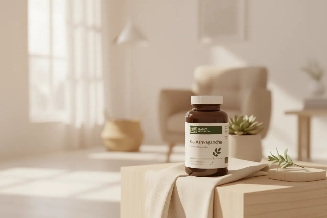 Ashvaganda 360 Tabletten Bio von Classic Ayurveda - NahrungsergänzungClassic Ayurveda Kornkammer Natur