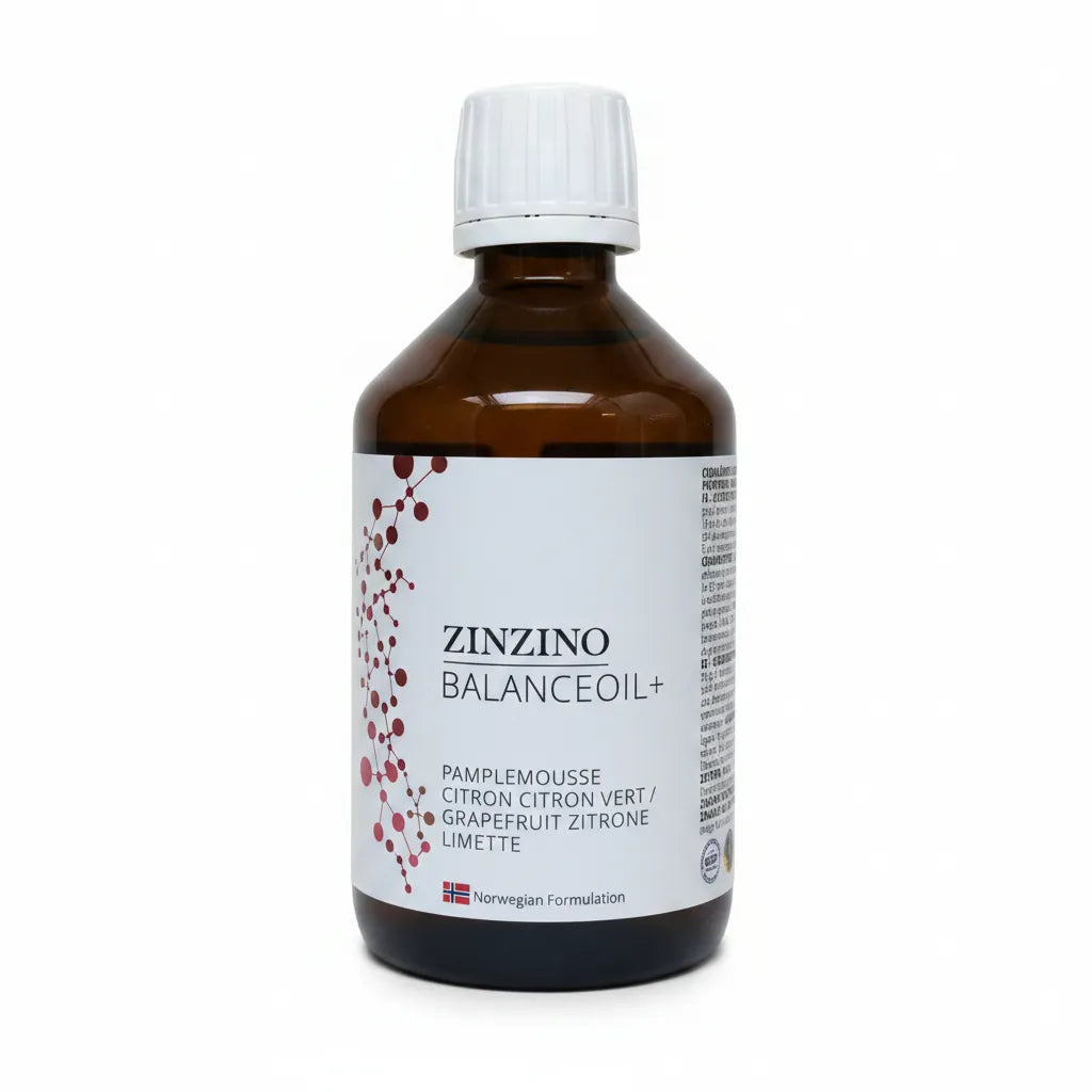 Zinzino Balance Öl plus 300ml Grapefruit Zitrone Limette Fischöl