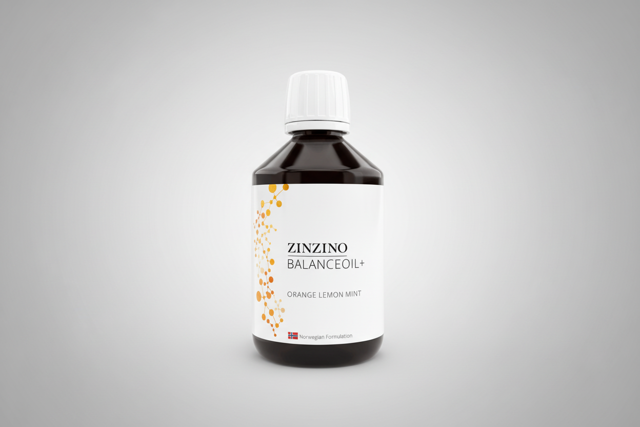 Zinzino Balance Öl 300ml orange lemon mint Studio