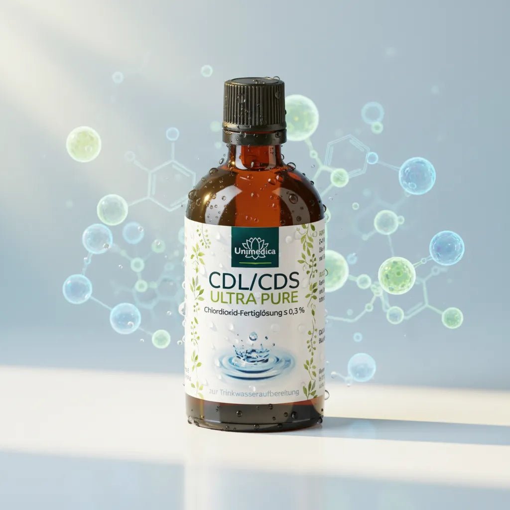 CDL/CDS Ultra Pure Chlordioxid Fertiglösung 0,3 % - Haushalt Unimedica Kornkammer Natur - Reinigung