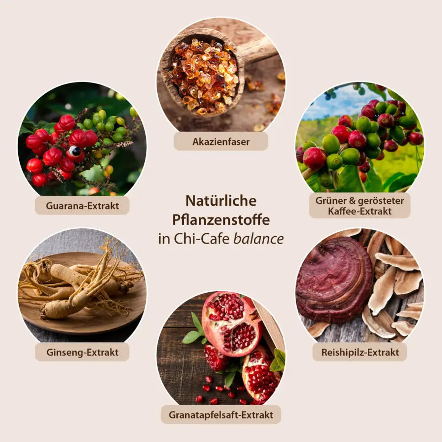 Chi Cafe balance mit natürlichen Pflanzenstoffen 