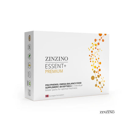 Essent+ Premium - 60 Kapseln von Zinzino mit Omega-3 -Nahrungsergänzung - Zinzino - Kornkammer Natur