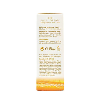 999 Face Dream Yogana 15ml Gesichtscreme Schönheit Inci Feinstofflich Kornkammer Natur