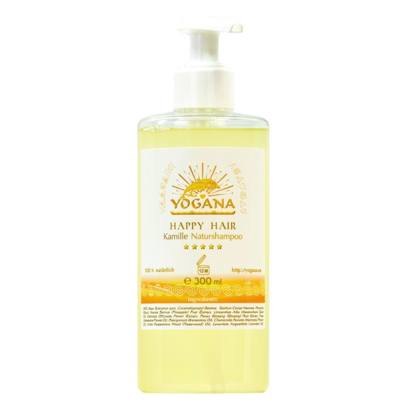 Happy Hair Shampoo Kamille (für blonde Haare) - ShampooYogana Kornkammer Natur