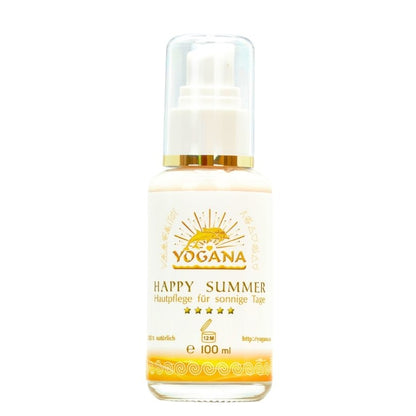 Yogana Happy Summer - 100ml (mittel) Hautpflege für sonnige Tage Kornkammer Natur