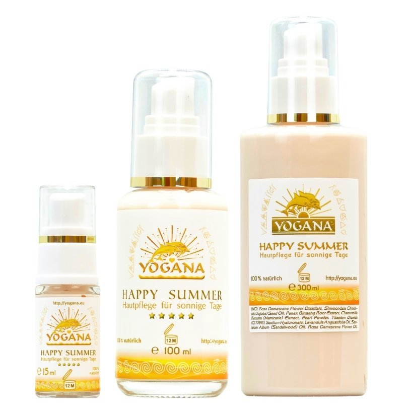 Happy Summer - Gesichts - und Körperpflege für sonnige Tage - Creme Yogana Kornkammer Natur