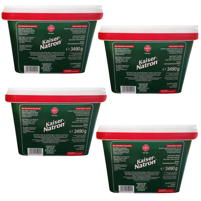 Kaiser Natron - das Original 4 x 3,49 KG Eimer